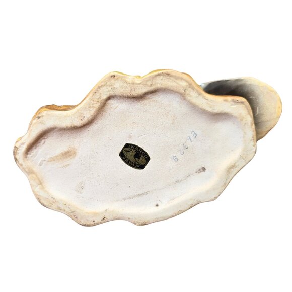 Vintage Mallard Duck Planter: Vibrant Ceramic Bird Decor - Picture 5 of 6